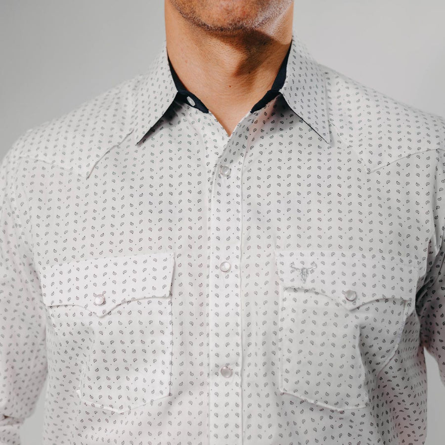 Camisa Cactus Estampada Blanco 106
