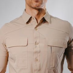 Camisa Platini Performance Khaki 044