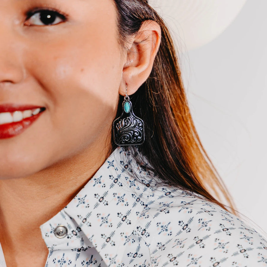 Blusa American West Estampada Navajo Blanco 012