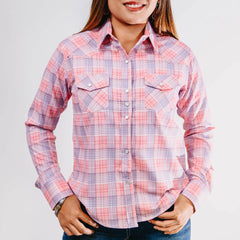 Blusa American West Cua Rosa 019