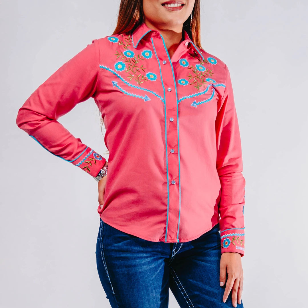 Blusa Rangers Bord Fucsia 048