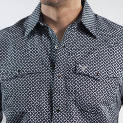 Camisa Cactus Est Negro/Blanco 157