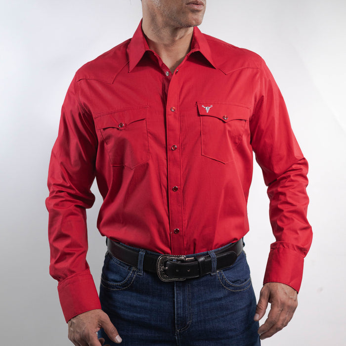 Camisa Cactus Lisa Rojo 161