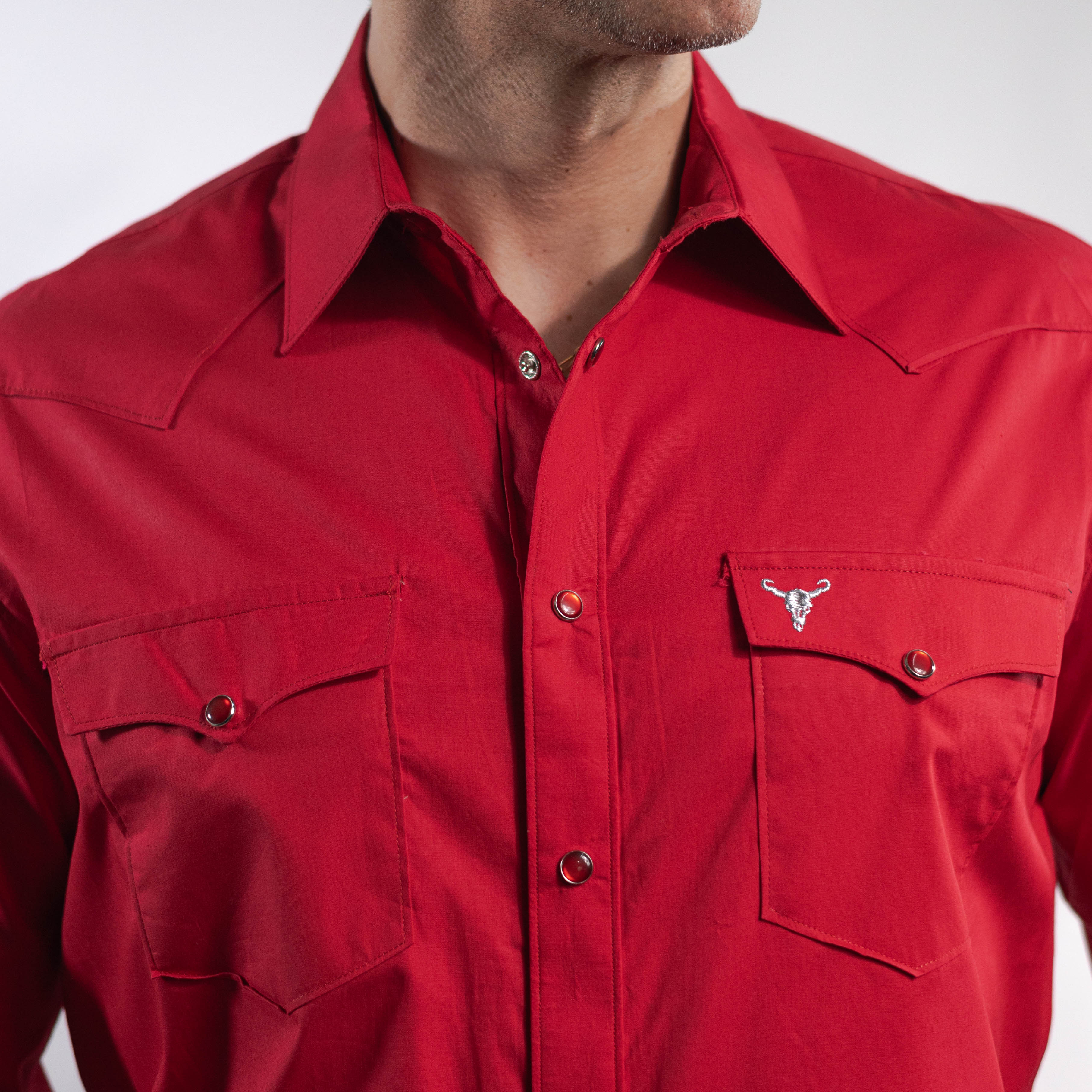 Camisa Cactus Lisa Rojo 161