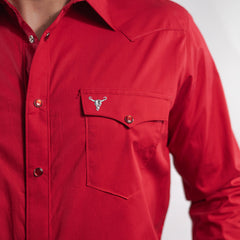 Camisa Cactus Lisa Rojo 161