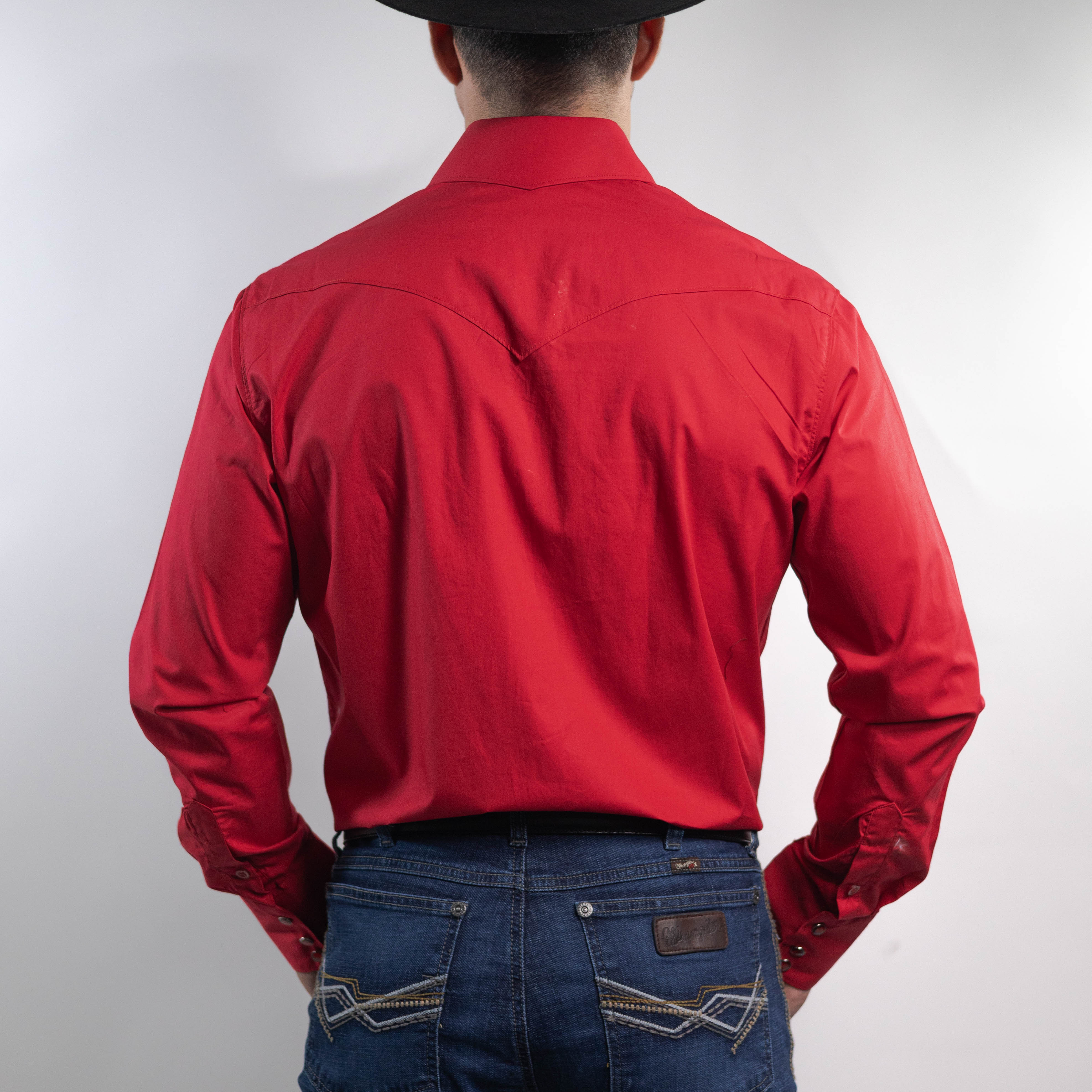 Camisa Cactus Lisa Rojo 161