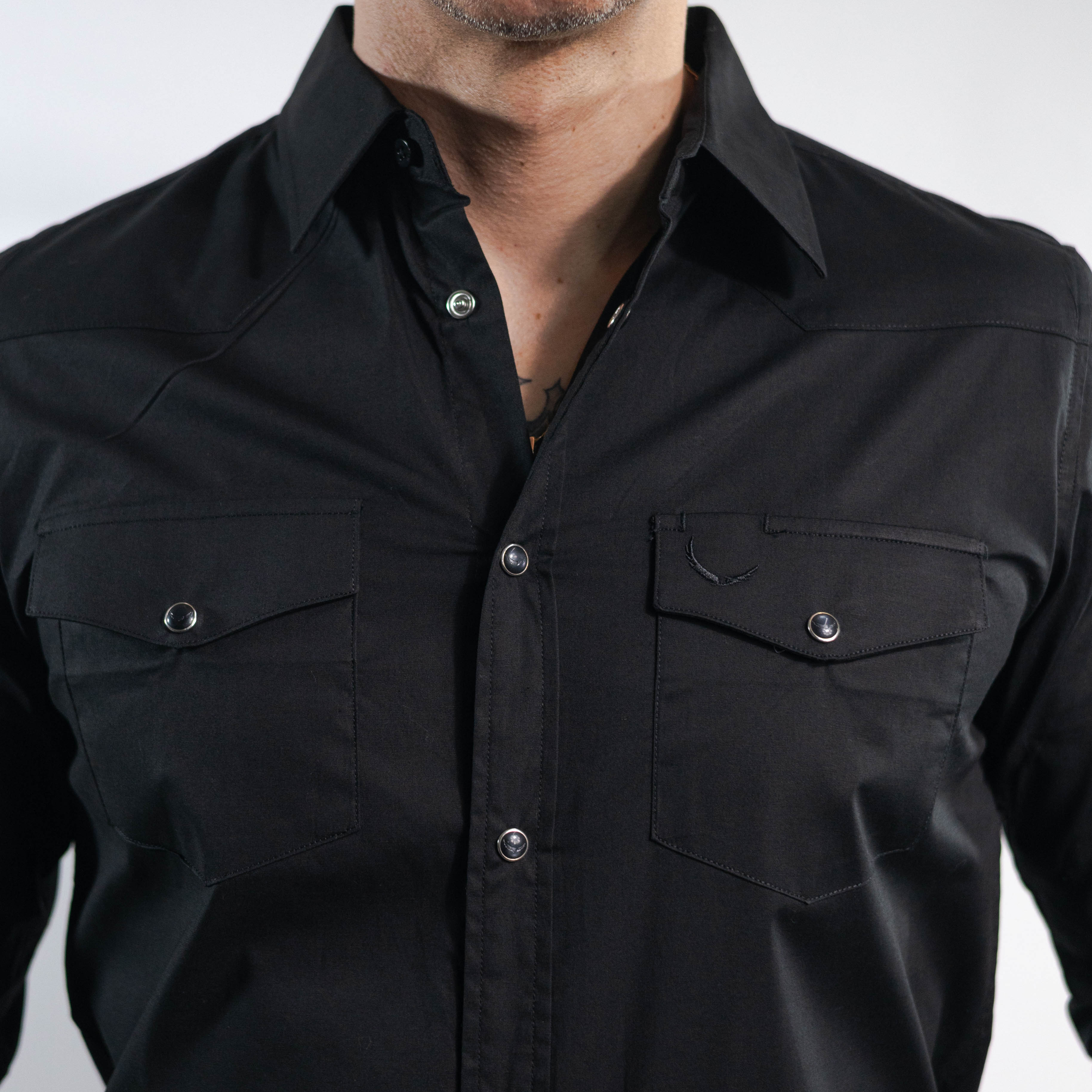 Camisa McAllen Lisa Negro 079