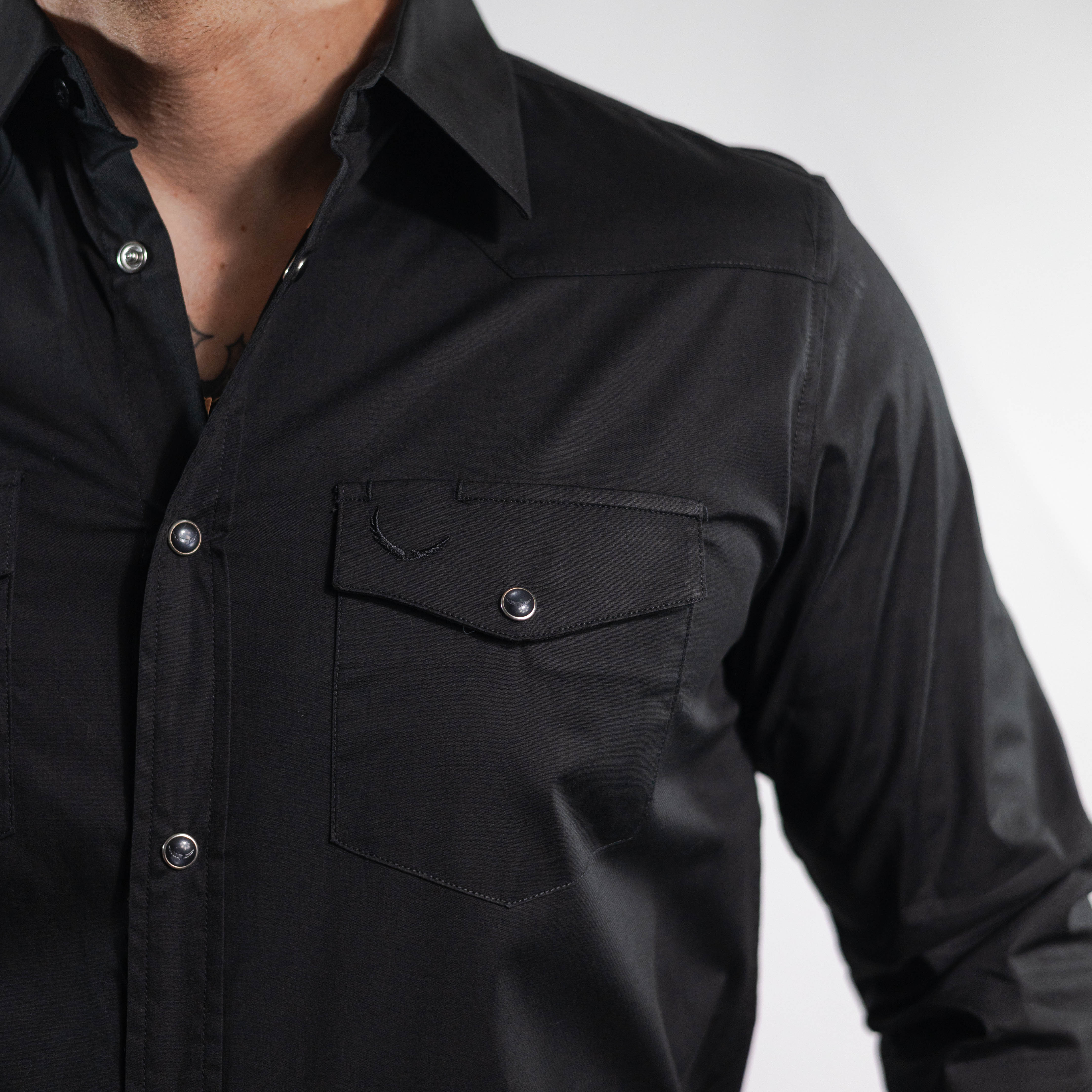 Camisa McAllen Lisa Negro 079