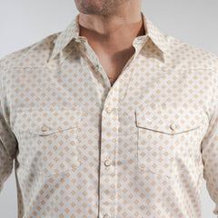 Camisa McAllen Est Blanco/Flor 082
