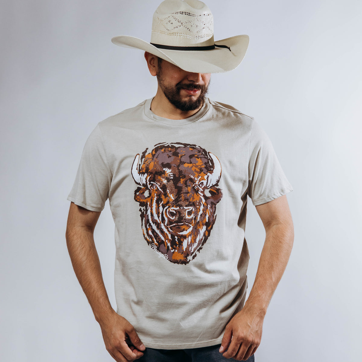 Playera Wrangler Bufalo Beige 224