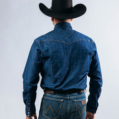 Camisa Wrangler Mezclilla Est Azteca 002