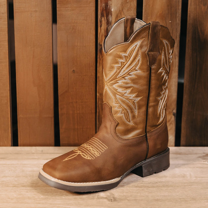 Bota Richard West Juvenil Crazy Tan 003