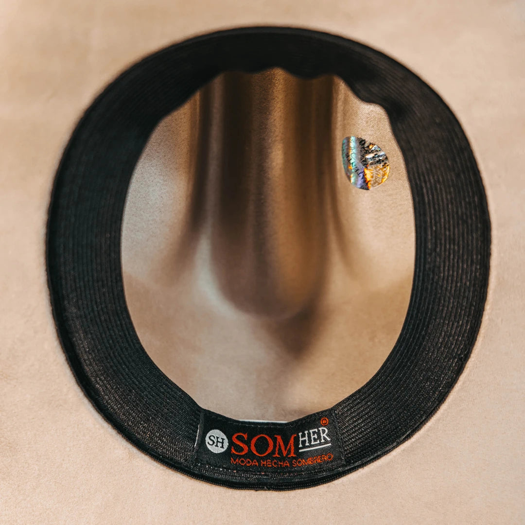Sombrero Somher Americana Hueso 056
