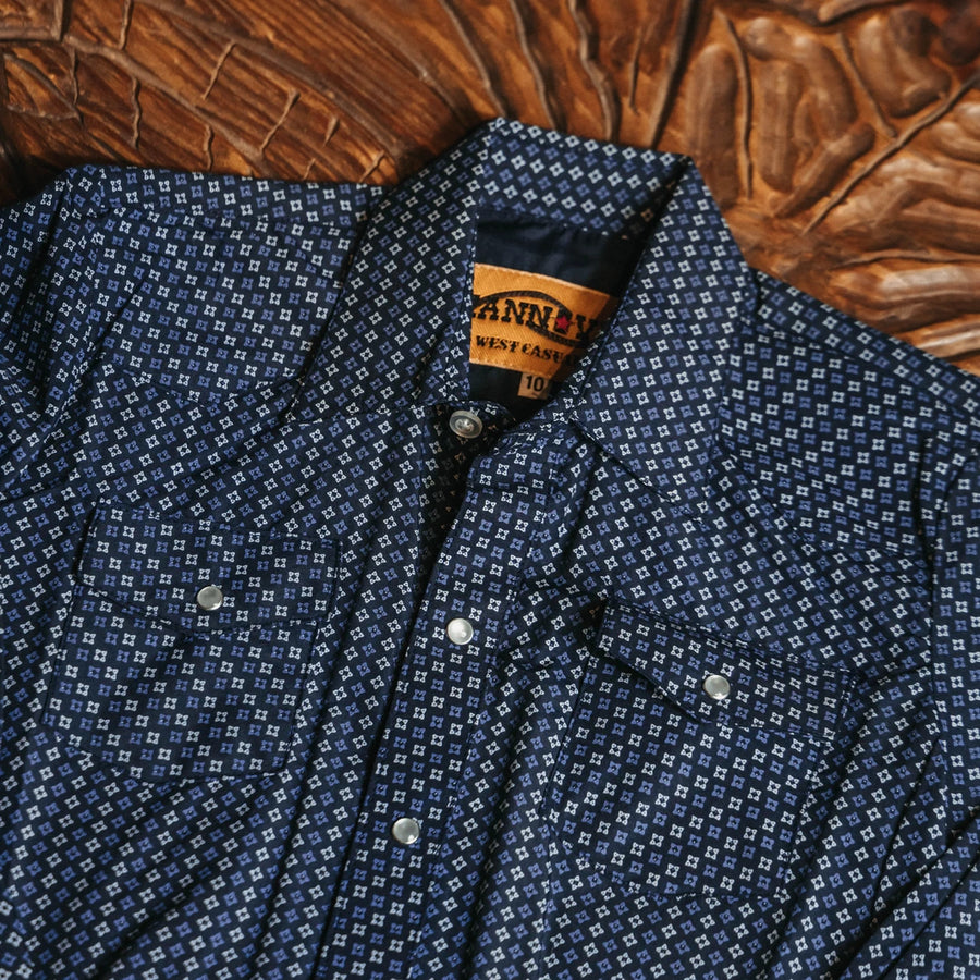 Camisa Hannover Kids Estampada Navy/Rombo 009