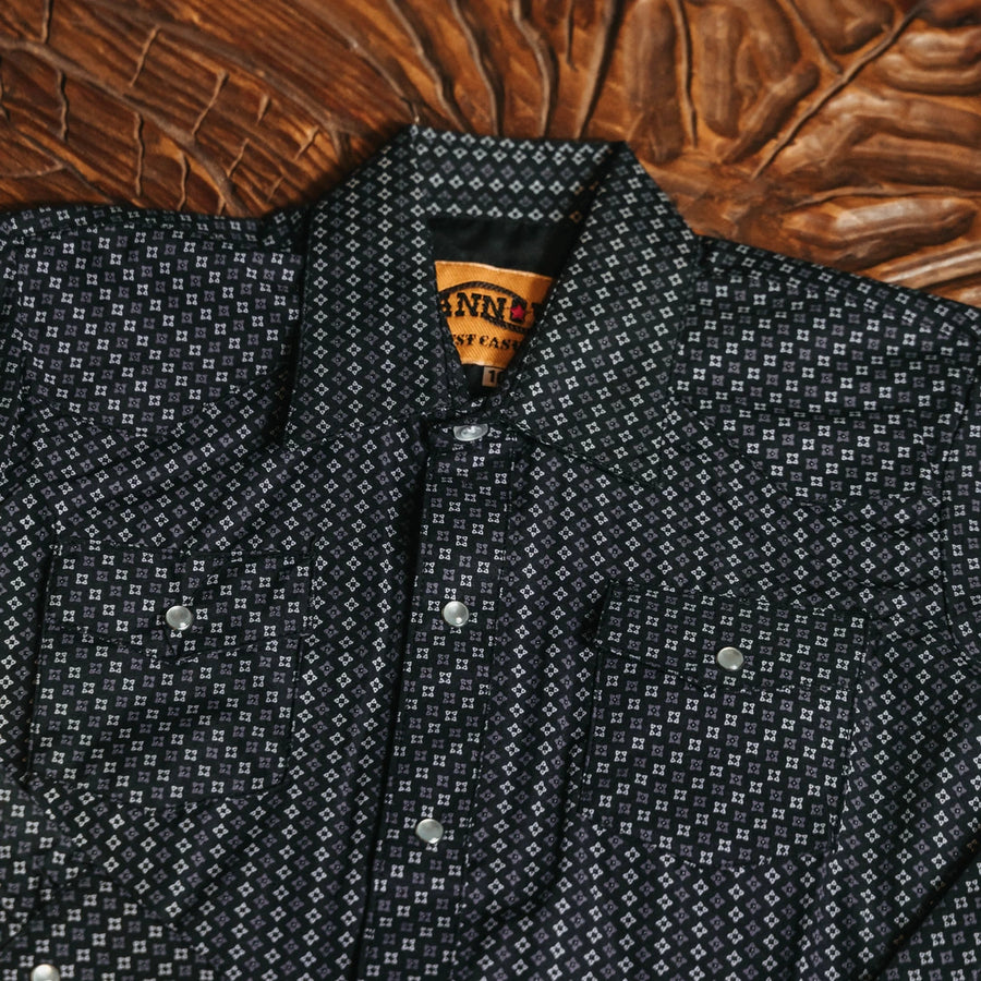 Camisa Hannover Kids Estampada Negro/Rombo 011
