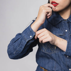 Vestido Wrangler Mezclilla Liso 078