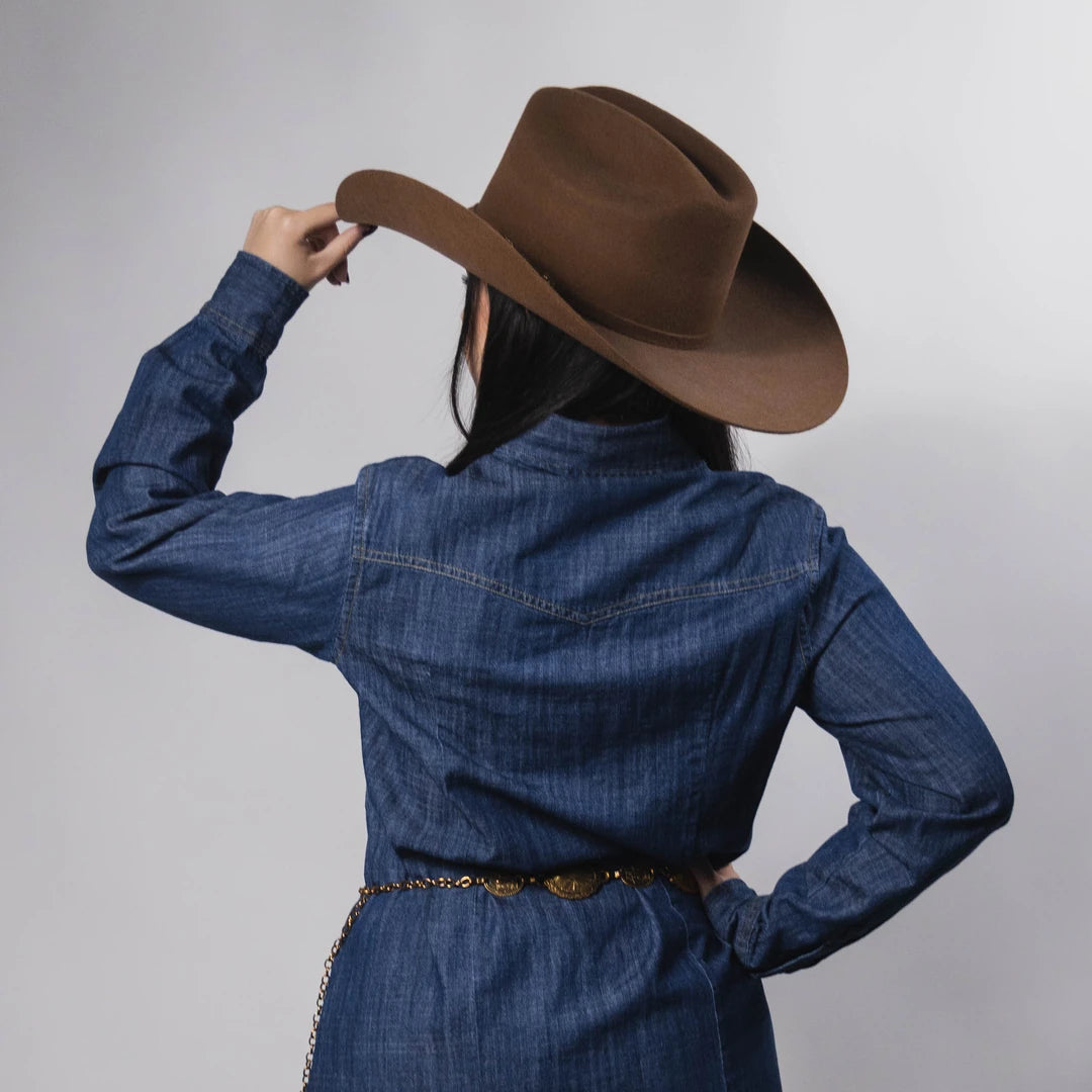 Vestido Wrangler Mezclilla Liso 078