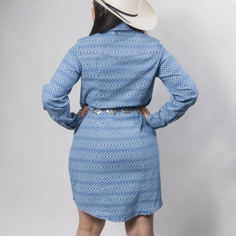 Vestido Wrangler Mezclilla Checotah 079