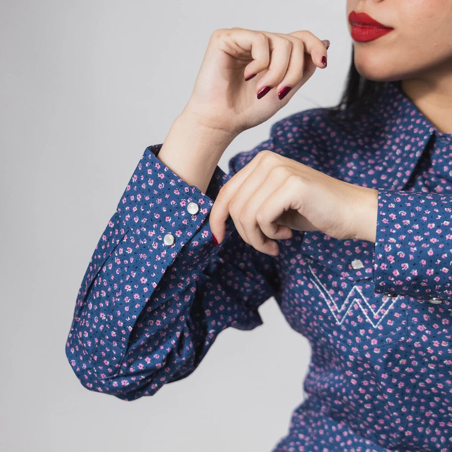 Vestido Wrangler Estampada Flores 080