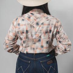 Blusa Rodeo West Est Melon/Negro 014