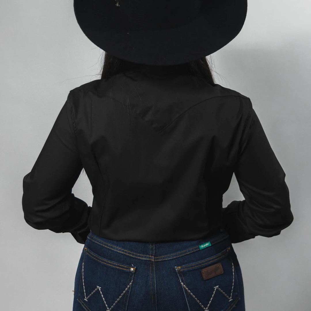Blusa Rodeo West Lisa Negra 018