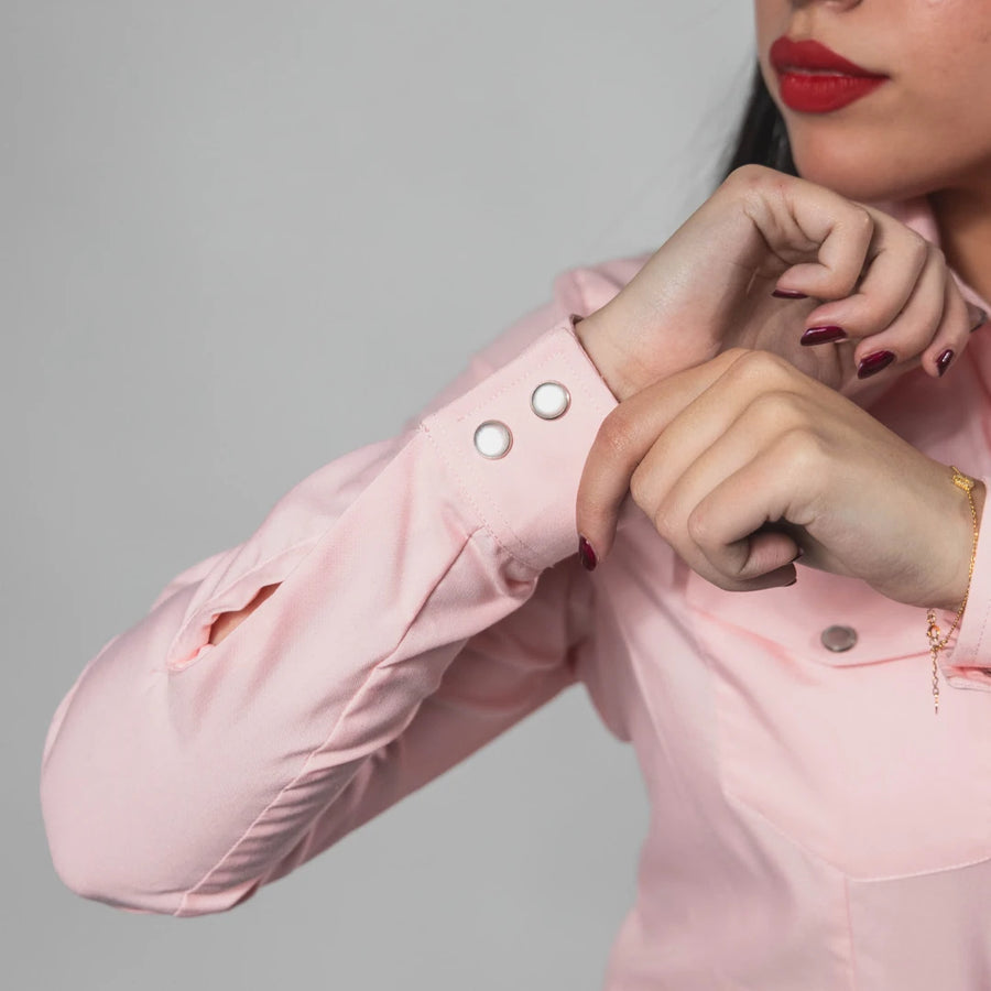Blusa Doble Erre Lisa Rosa 001