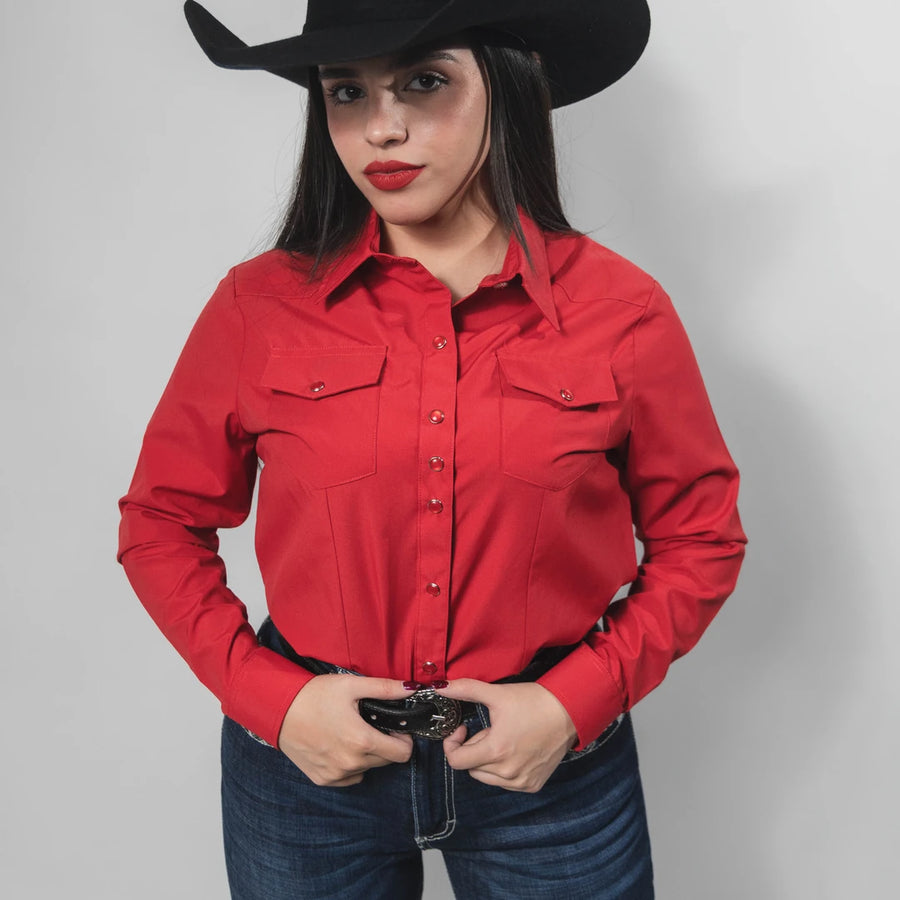 Blusa Doble Erre Lisa Rojo 005