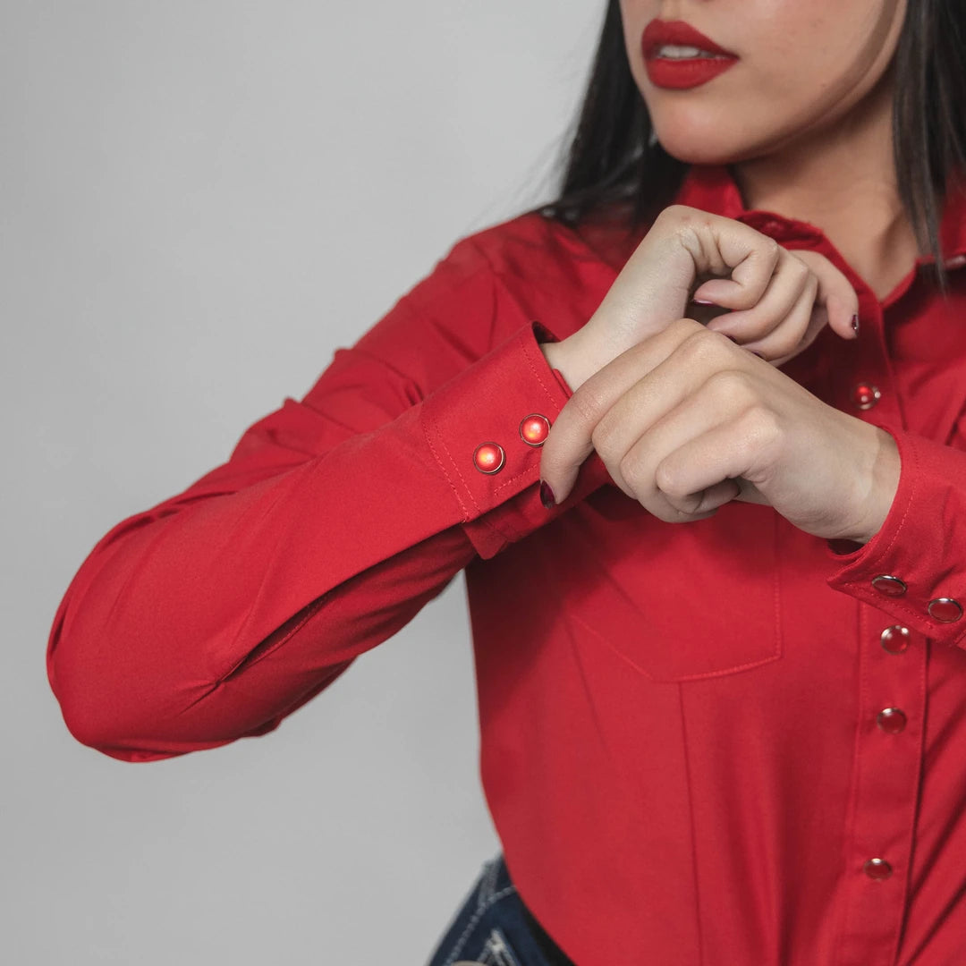 Blusa Doble Erre Lisa Rojo 005