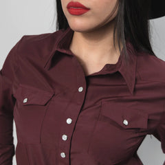 Blusa Doble Erre Lisa Vino 006