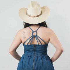 Vestido Rock&Roll Liso Mezclilla Tirantes 021