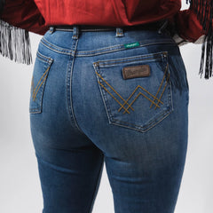 Pantalon Wrangler Cintura Alta Flare 083