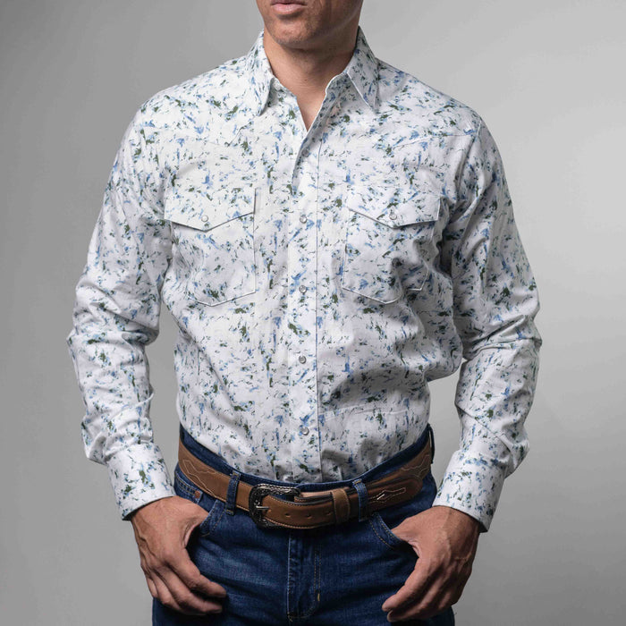 Camisa Hannover Estampada Blanco