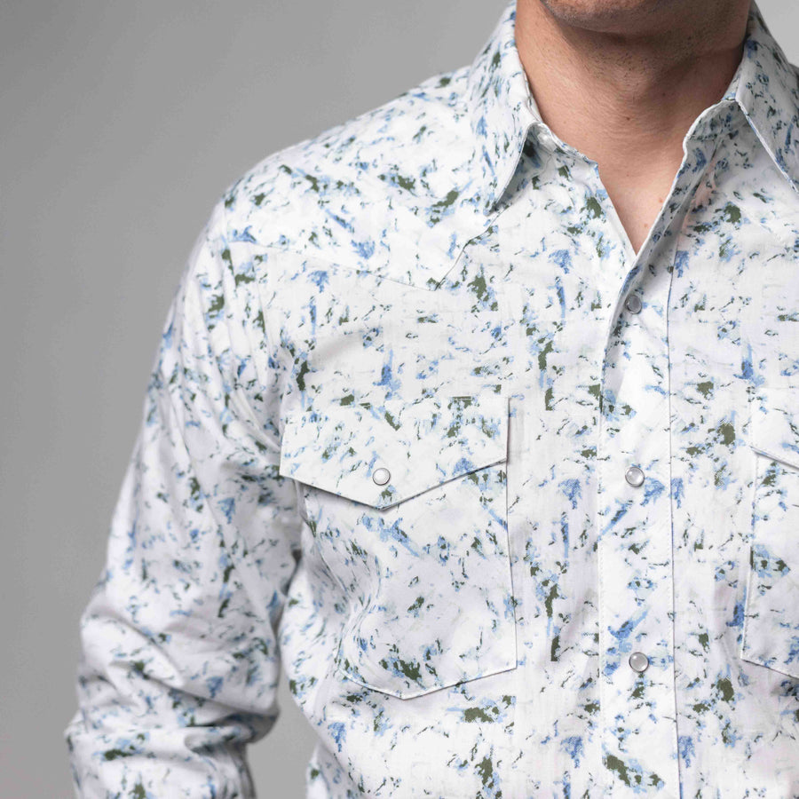Camisa Hannover Estampada Blanco