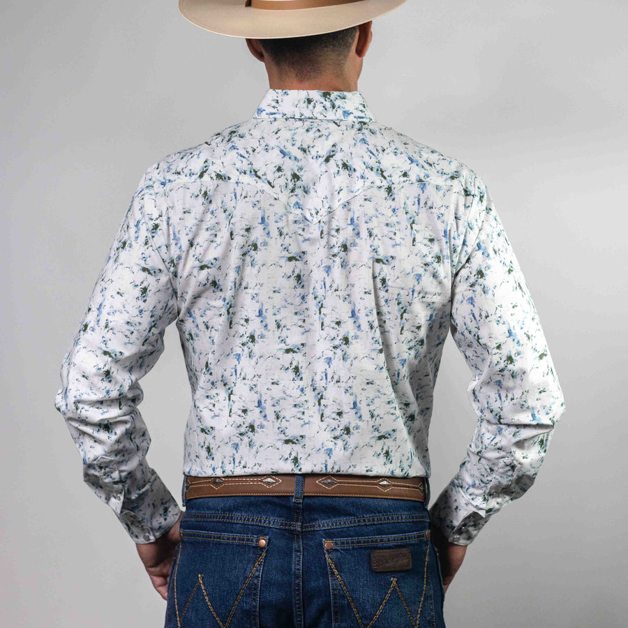 Camisa Hannover Estampada Blanco