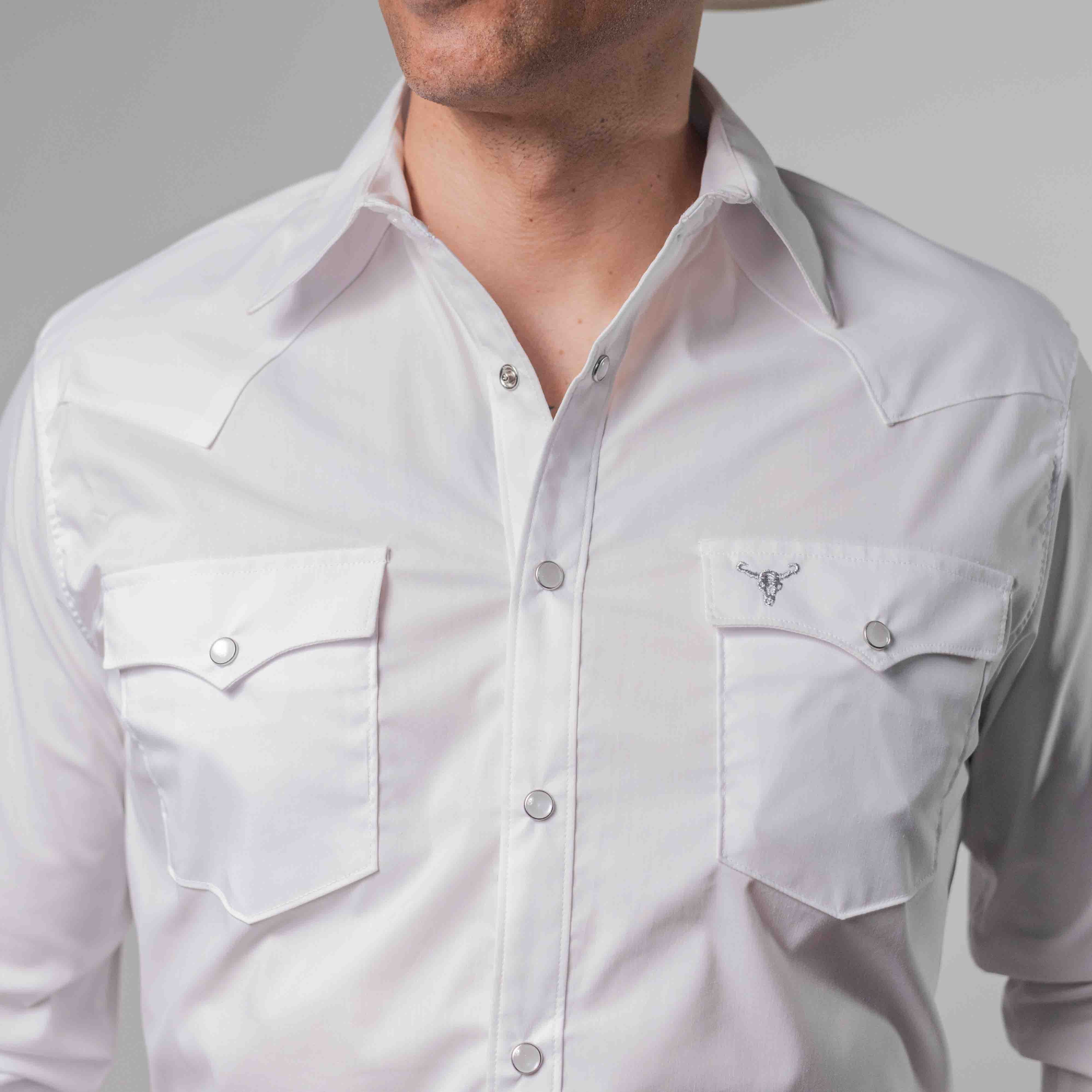 Camisa Cactus Lisa Blanca 114