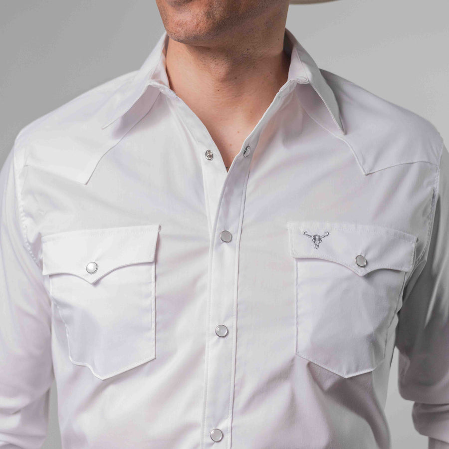 Camisa Cactus Lisa Blanca 114