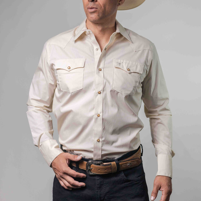 Camisa Cactus Lisa Hueso 115