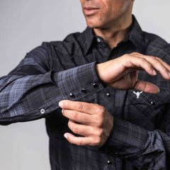CAMISA CACTUS CUA NEGRO/GRIS
