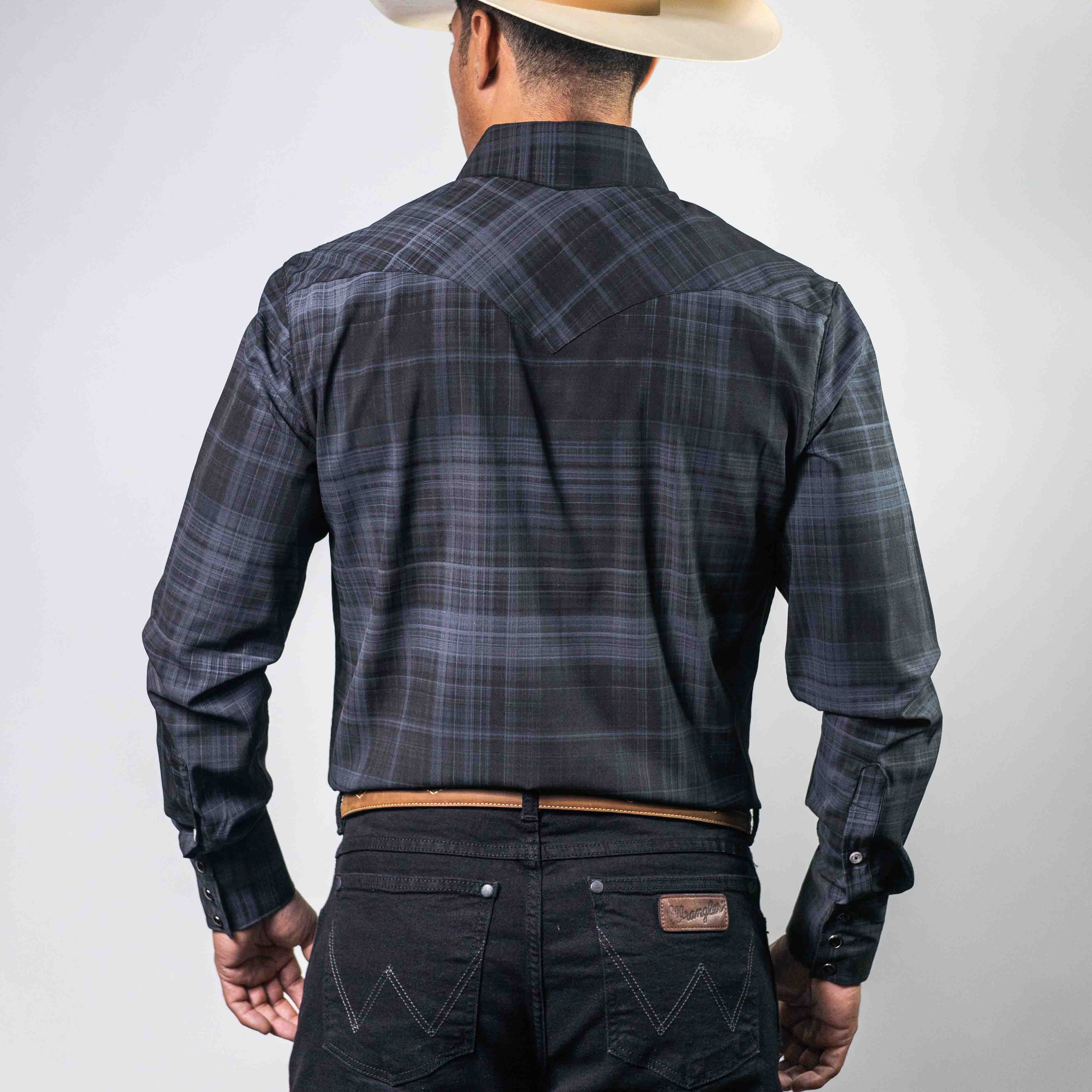 CAMISA CACTUS CUA NEGRO/GRIS XLS