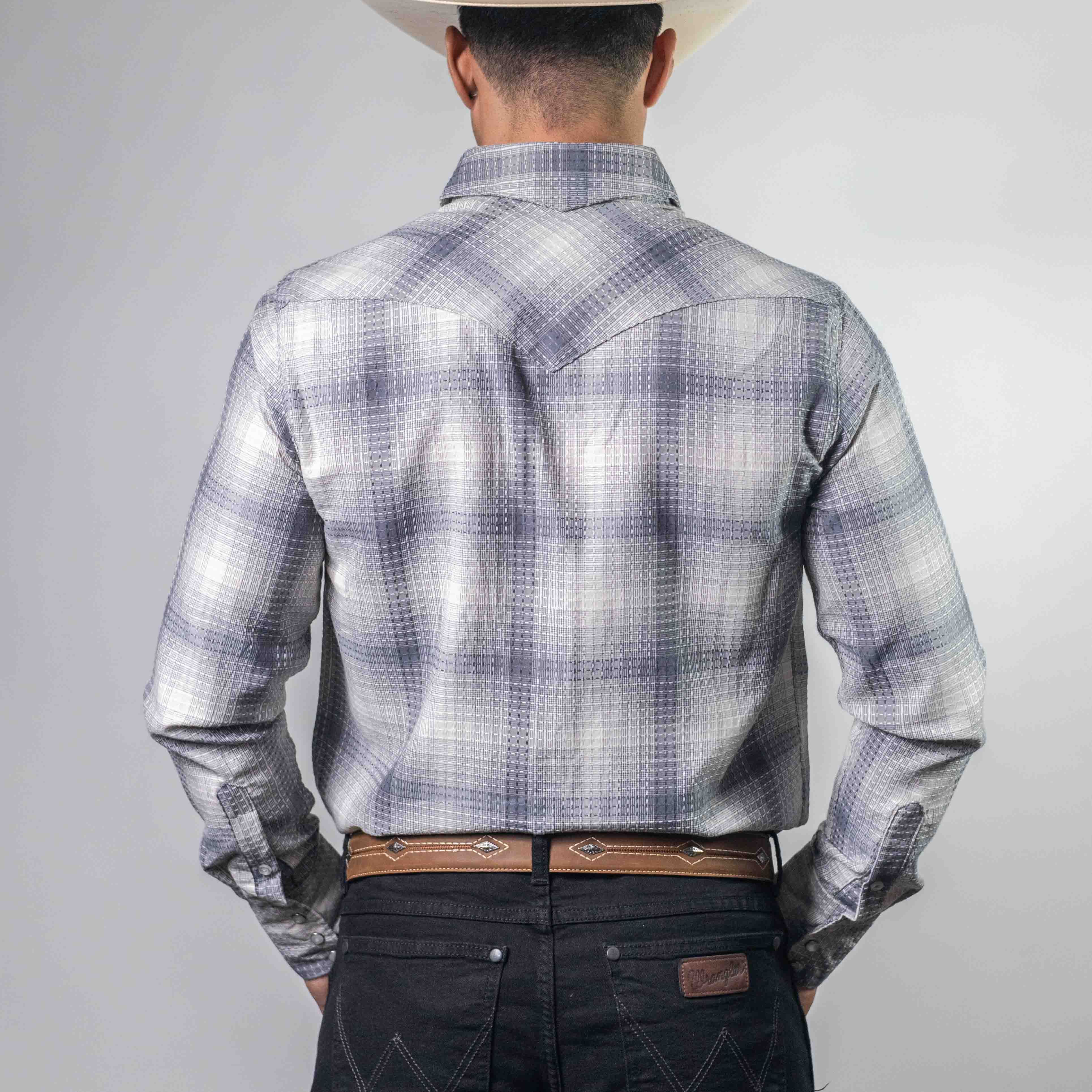 CAMISA CACTUS CUA GRIS/BLANCO