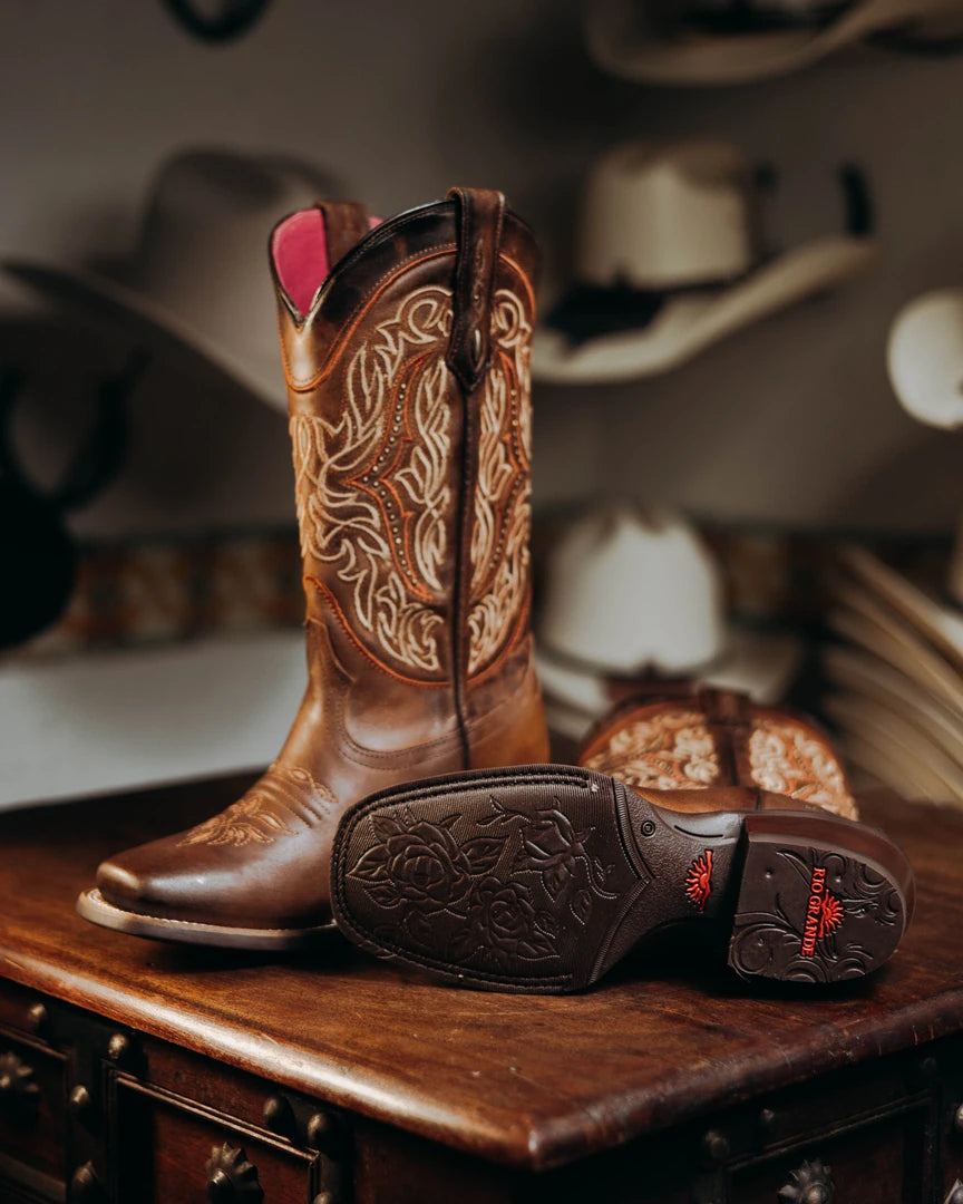 Bota Rio Grande Giulia Whiskey H-Rodeo 027