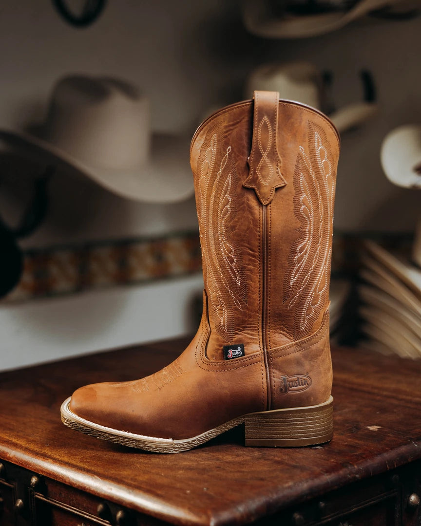 Bota Justin Crazy Cobre 006