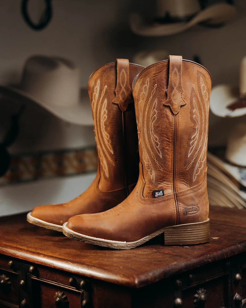 Bota Justin Crazy Cobre 006