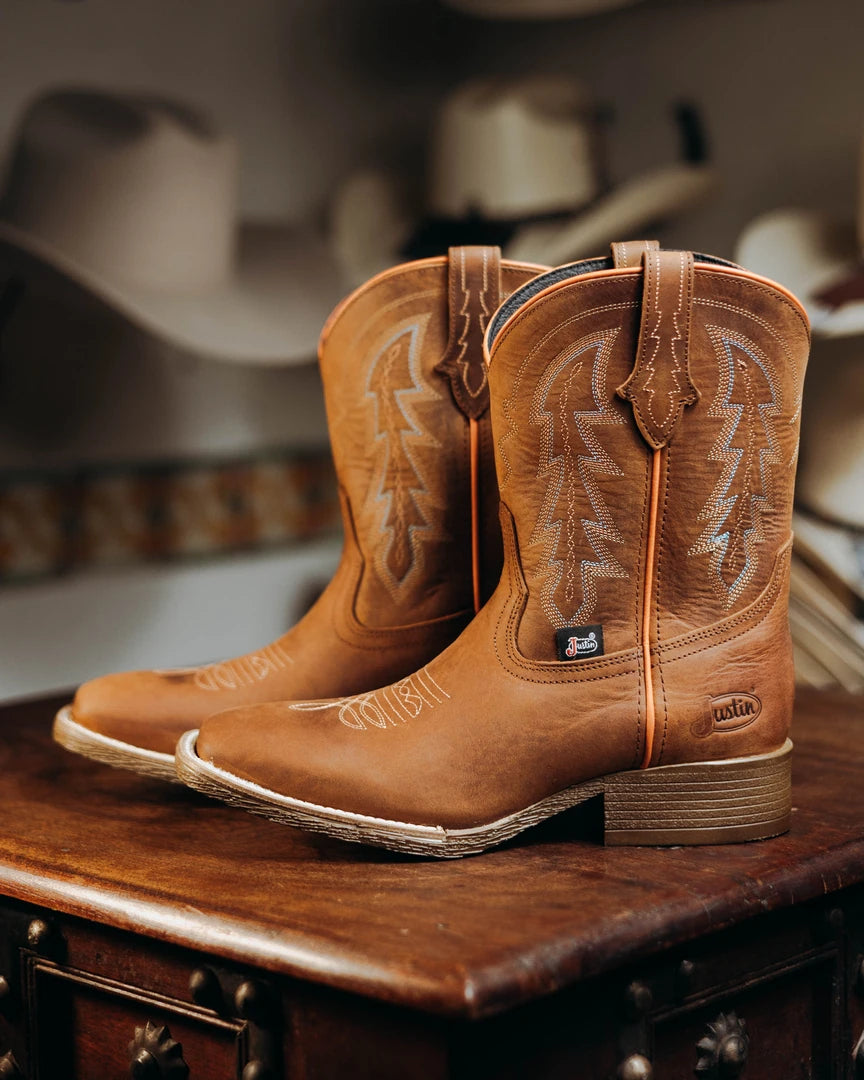 Bota Justin Crazy Tab Miel 007