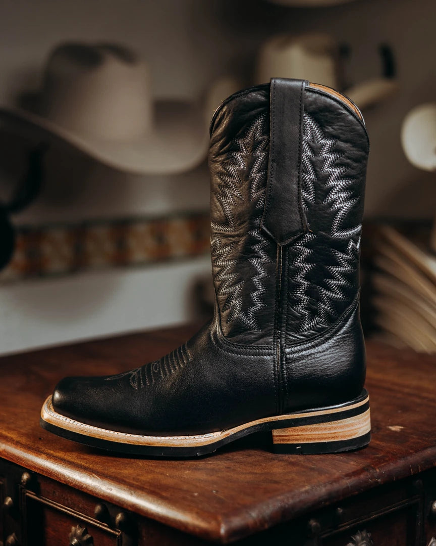 Bota Tejano Grisly Negro 058