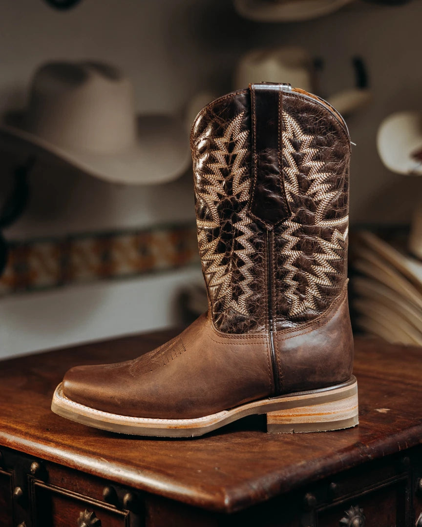 Bota Tejano Crazy CC Choco 060