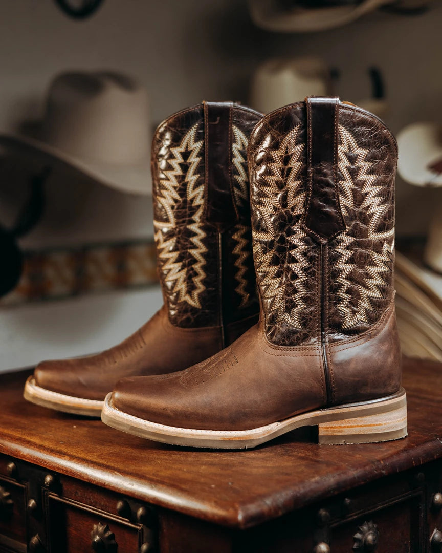Bota Tejano Crazy CC Choco 060