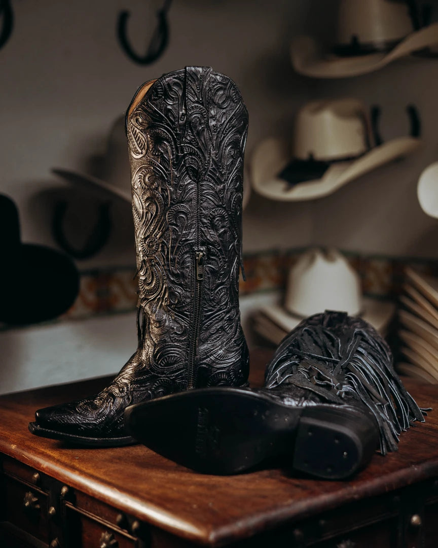 Bota Golden G Ruanda Cincel Negro 113