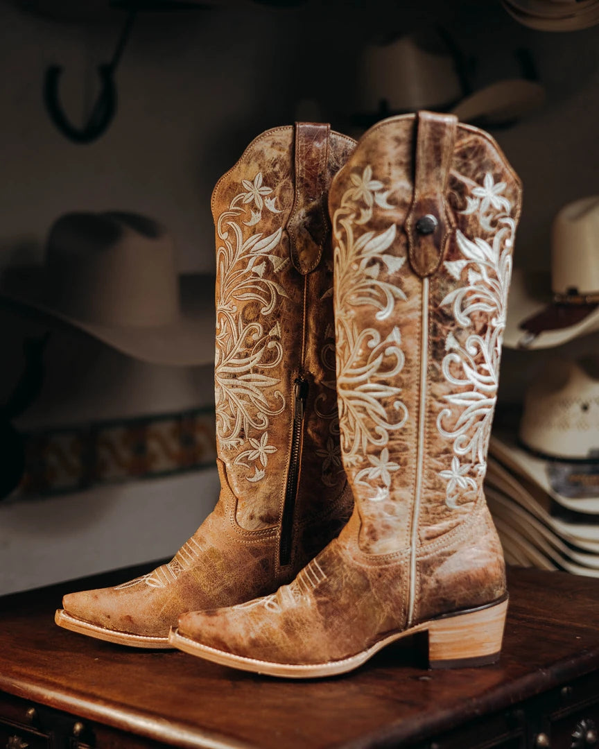 Bota Athiri Ebru Old Crazy CG Miel 014