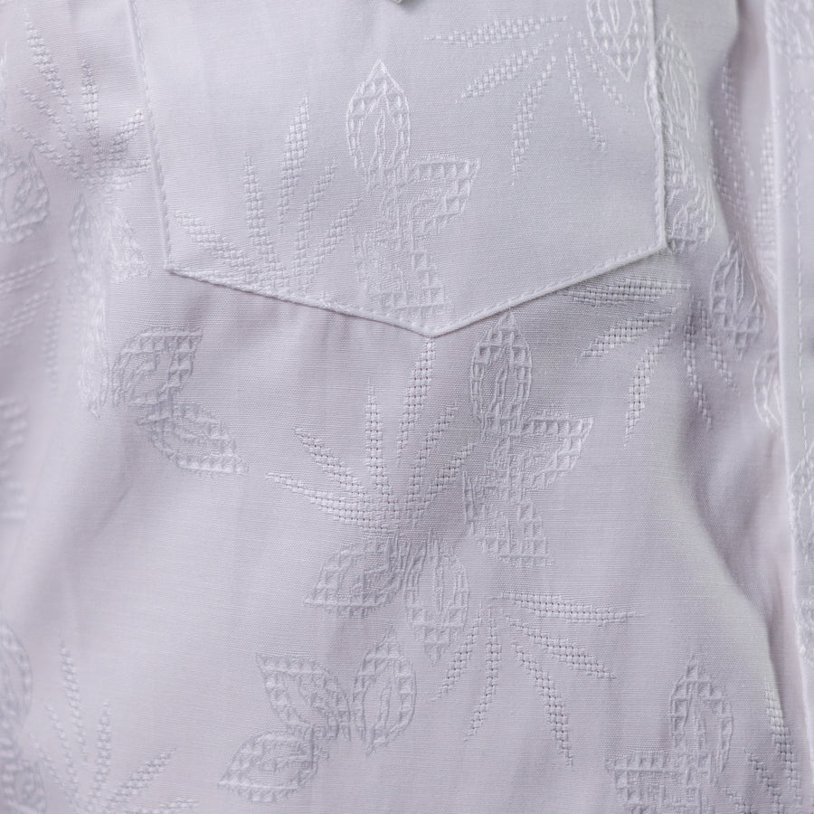 Camisa 1800W Estampada Textura Banco